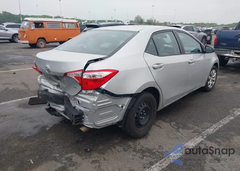 2016 Toyota Corolla Le from USA, damaged, VIN 2T1BURHE1GC586368